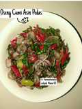 Oseng Cumi Asin Pedas