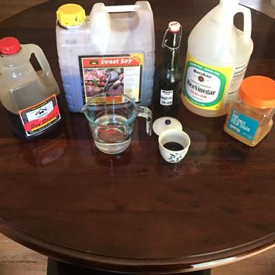 California Farm Fresh Oyster Sauce, Black Bean Sauce-image