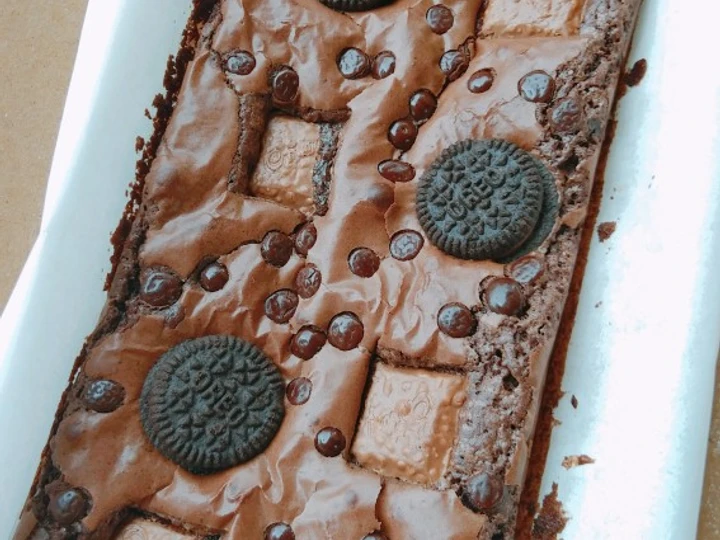 Cara Gampang Menyiapkan Resep Fudgy Brownies Shiny Crust yang Lezat Sekali Anti Ribet, Sempurna