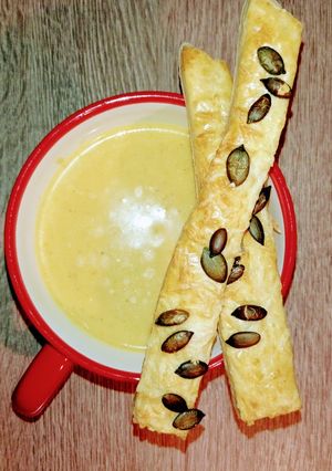 Sütőtök krémleves recept fotója