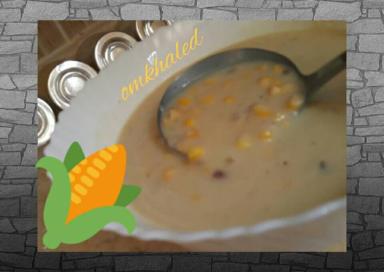 شوربه الذره 🌽🌽🌽