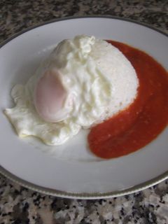 Una foto de Arroz a la cubana
