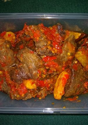 Foto resep Sambal Dendeng Hot