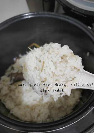 Foto resep Nasi Liwet Gurih Teri Medan