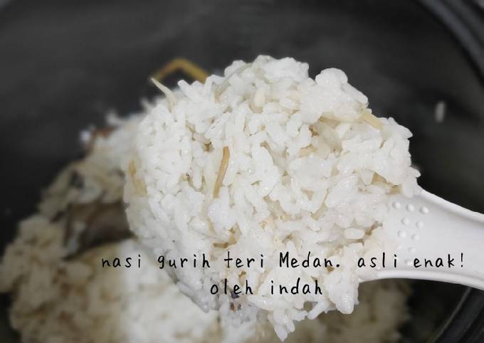 Nasi Liwet Gurih Teri Medan