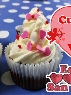 Una foto de Cupcakes Red Velvet | Especial San Valentín