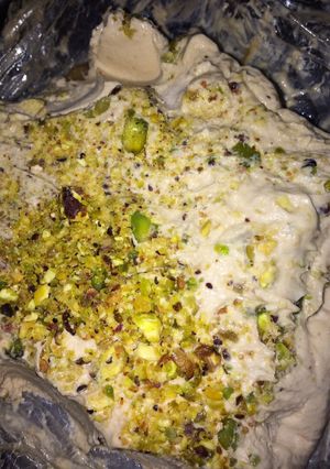 صورة لوصفة بوظا بالنسكافيهاو آيس كريم