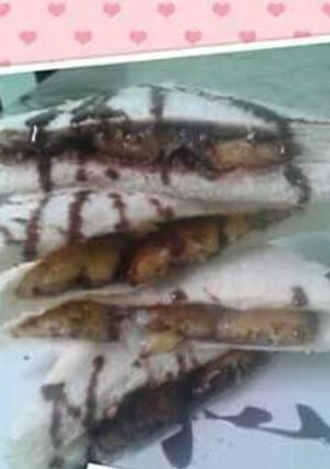 Foto resep Roti dingin isi pisang