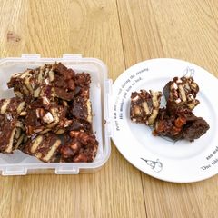 A picture of Rocky road.