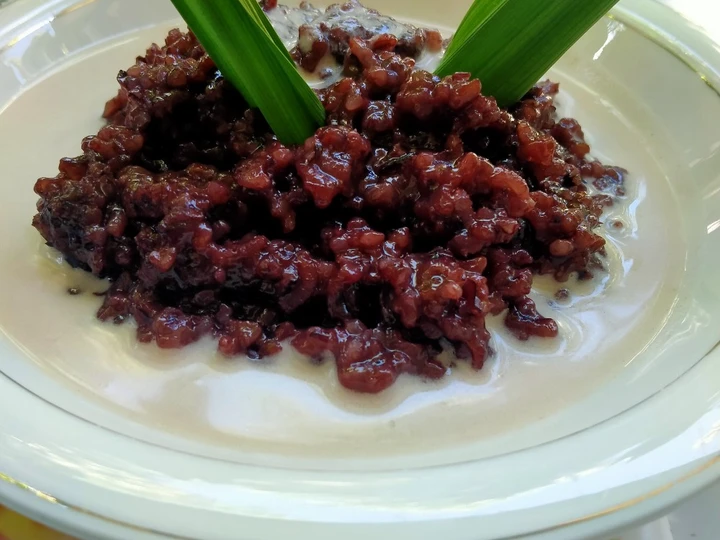 Langkah Gampang Menyiapkan Resep Bubur ketan hitam yang Bikin Ngiler Anti Ribet, Uenak Banget