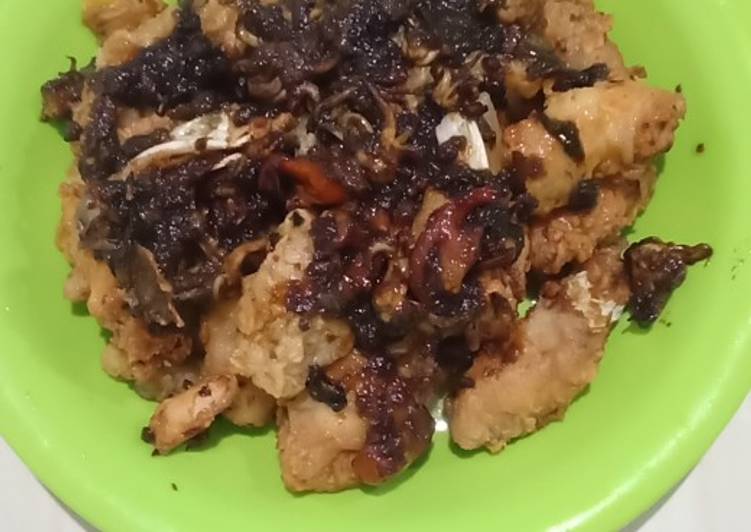 Resep Roket Cumi Saus Hitam yang Lezat