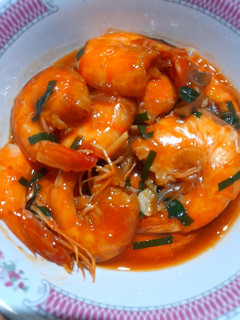 Foto resep Udang Saus Padang