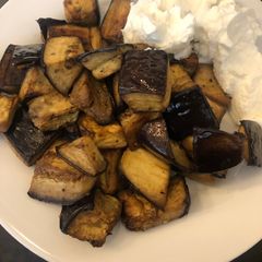 A picture of Roasted eggplant.