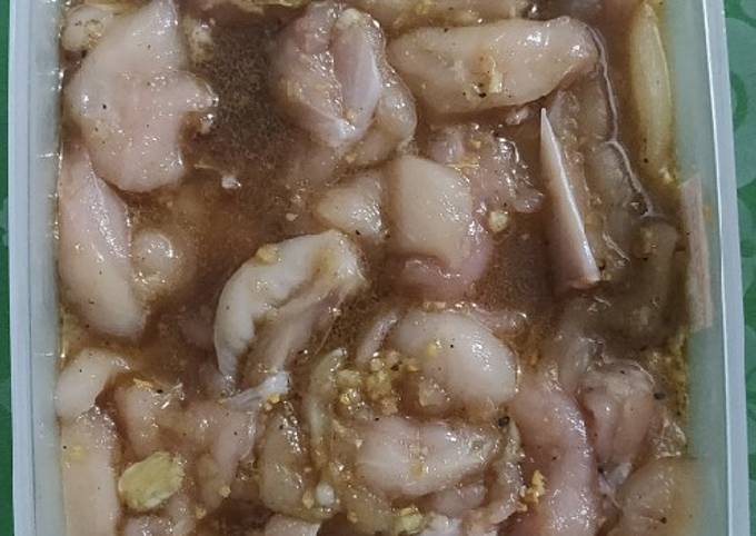 Resep Marinasi Ayam Fillet Dada oleh safira.atjil - Cookpad