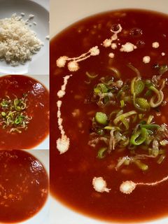 Frische Tomatensuppe Rezepthauptbild