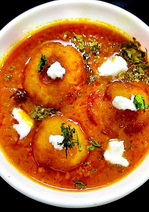 A picture of Malai Kofta.