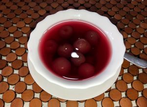 Una foto de Compota de cerezas 🍒
