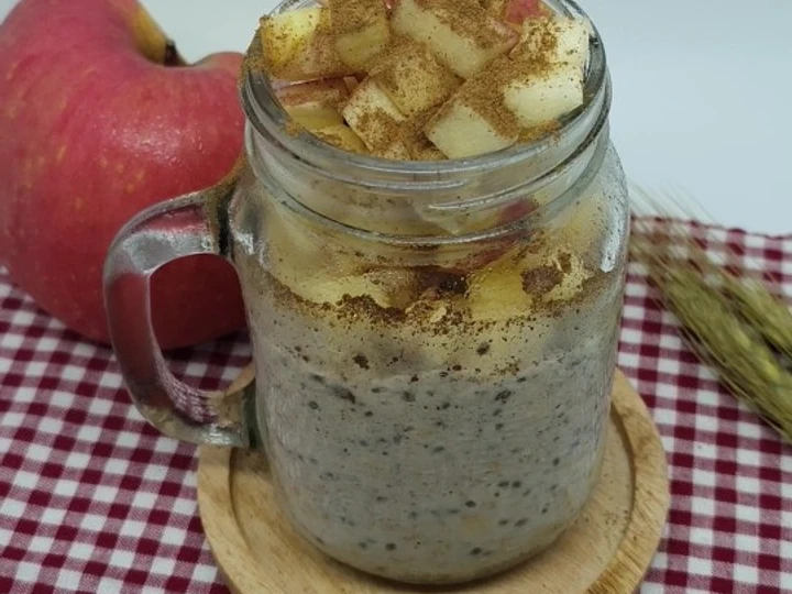 Langkah Mudah untuk Menyiapkan Resep  Apple Cinnamon Overnight Oats yang Sempurna, Sempurna