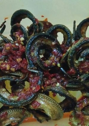 Foto resep Belut kering balado #BikinRamadanBerkesan
