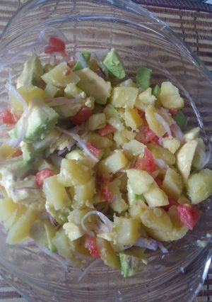 Una foto de Piqueo de palta