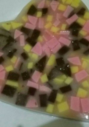 Foto resep Agar-agar lucu simple