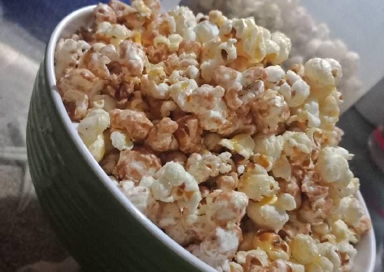Popcorn cokelat karamel