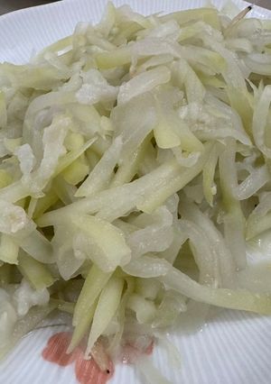 蝦皮炒瓠瓜 的食譜成品照片