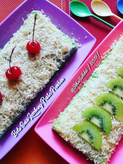 Foto resep 45. Bolu Susu Lembang Pasta Pandan