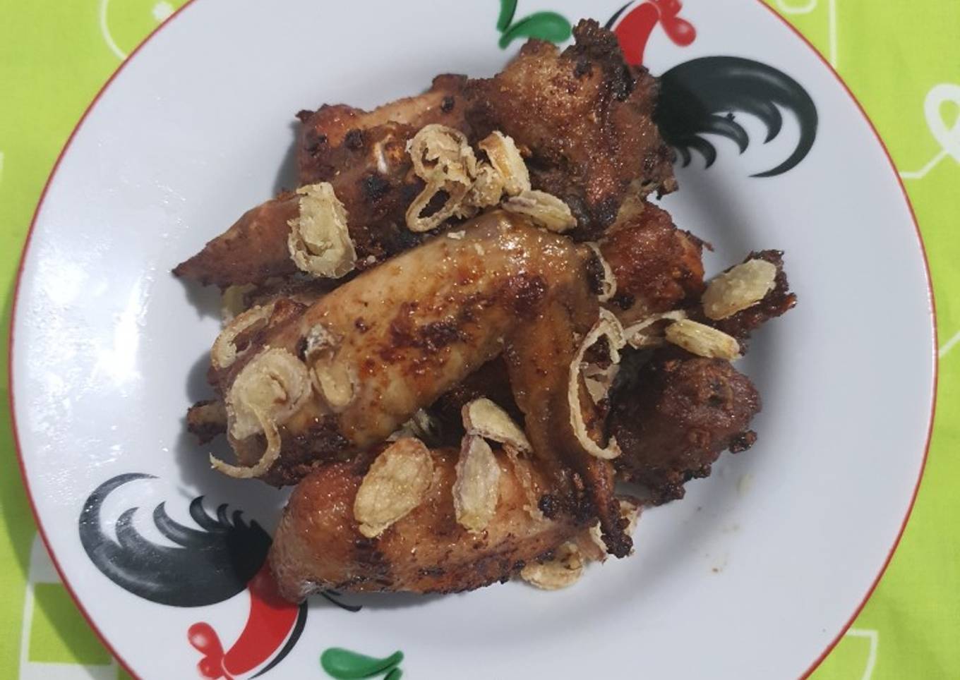 Gai Tod ayam goreng Thailand ala fe