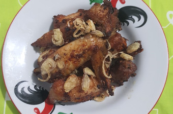 Anti Ribet, Memasak Gai Tod ayam goreng Thailand ala fe Gampang