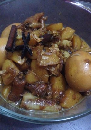 Foto resep Semur telur+ ceker