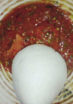A picture of Tuwo da Miyar Kubewa.