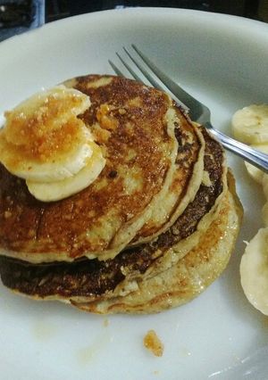Foto resep Banana Nut Pancake