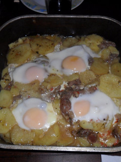 Una foto de Bifes a la Criolla
