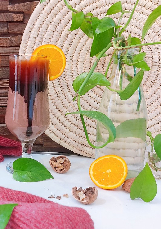عکسی از دستور شیک بستنی