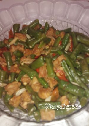 Foto resep Oseng Tempe & Kacang Panjang