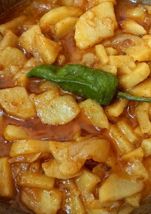 A picture of Potato ka salan 🥔🥔🧅🌶️.