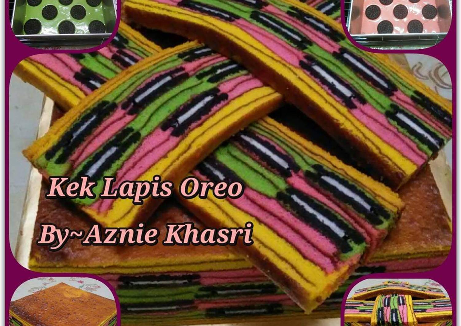 Resipi Kek Lapis Oreo oleh Aznie Khasri - Cookpad