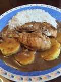 Pollo al hongo