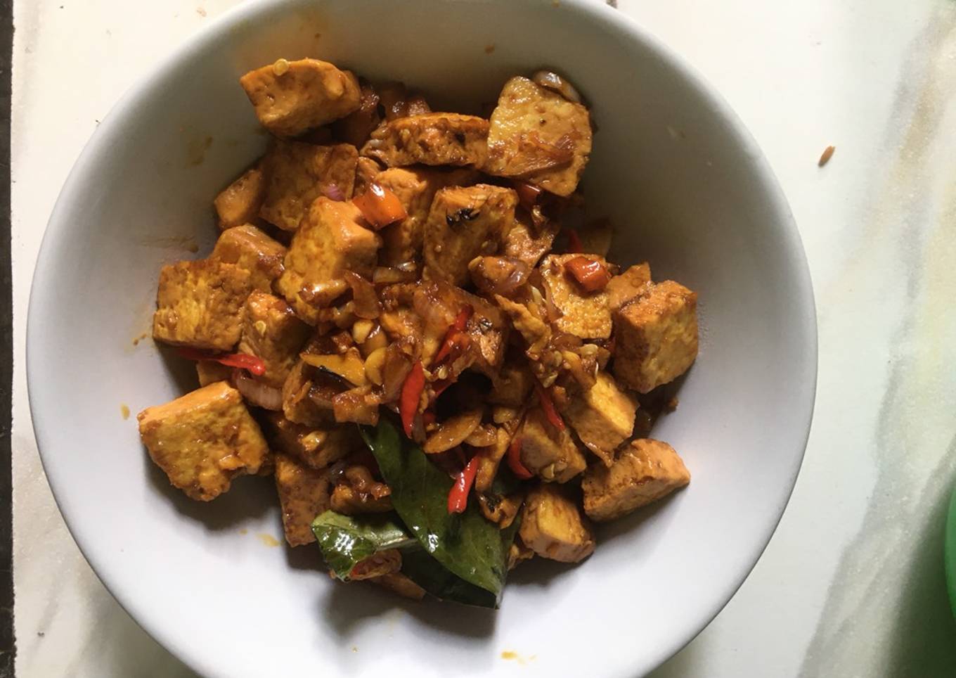 Tahu Kecap Rendah Kalori : 312 kcal