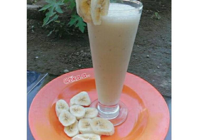 Banana Smoothies mix Yakult