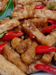 Foto resep Tumis tempe tahu pedas