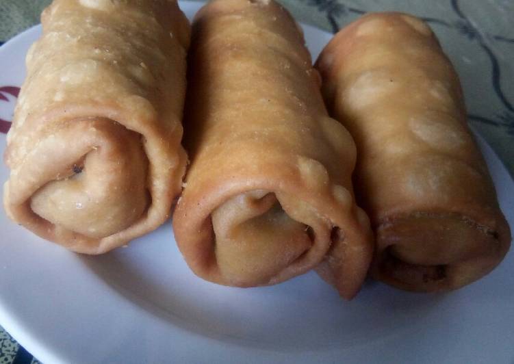 Easiest Way to Prepare Super Quick Homemade Vegetable spring rolls