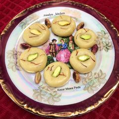 A picture of Kesar Mawa Peda.