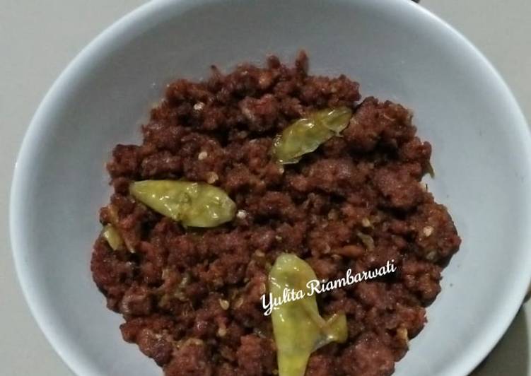 Tumis Kornet Daging Sapi