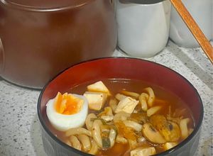 Gambar Kimchi Jjigae Udon Vegetarian