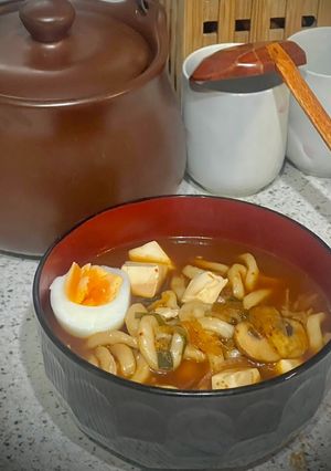 Gambar Kimchi Jjigae Udon Vegetarian