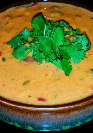 A picture of Mike's Spicy Southwestern Queso Dip.