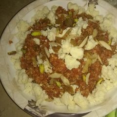 A picture of Gajar ka halwa.