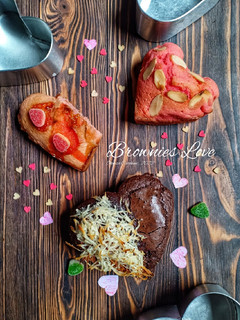 Foto resep Brownies Bentuk Love